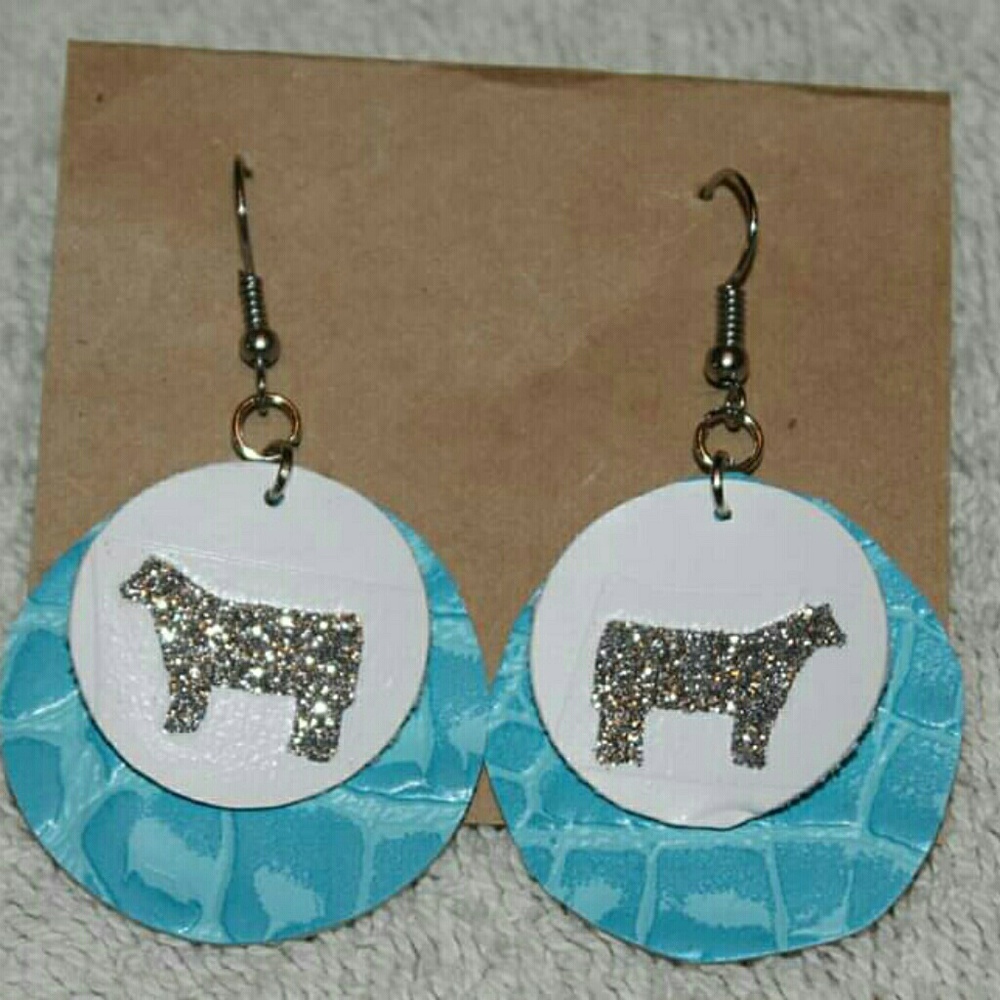 Show Cattle Earrings